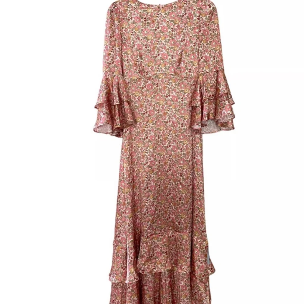 Liberty silk gala gown Size Medium Blush - Picture 3 of 5
